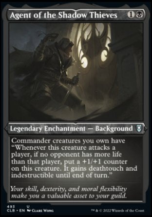 Agent of the Shadow Thieves (Foil Etched) [Commander Legends: Battle for Baldur's Gate] - Destination Retro