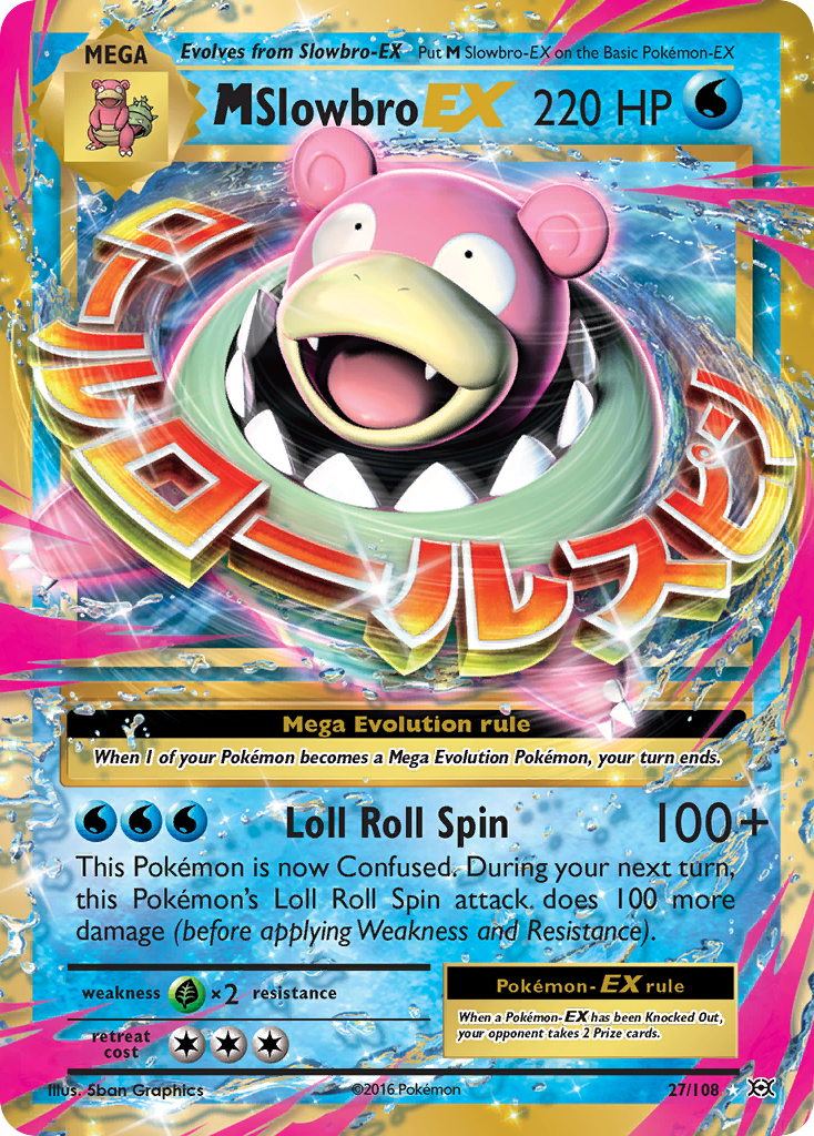 M Slowbro EX (27/108) [XY: Evolutions] - Destination Retro