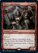 Olivia's Attendants (Showcase Fang Frame) [Innistrad: Crimson Vow] - Destination Retro