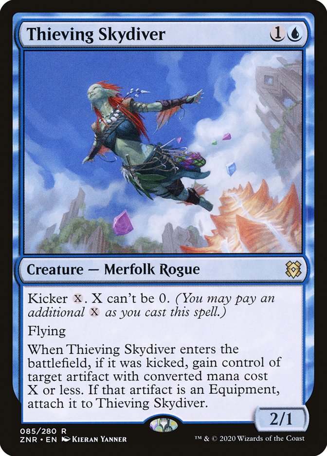 Thieving Skydiver [Zendikar Rising] - Destination Retro
