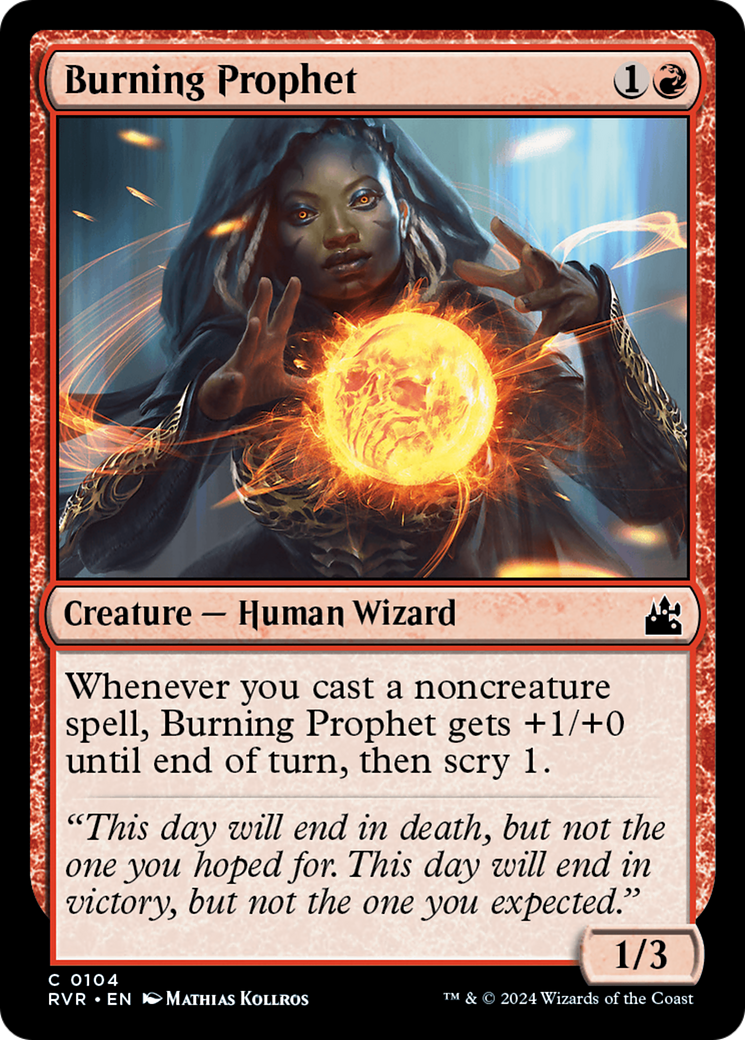 Burning Prophet [Ravnica Remastered] - Destination Retro