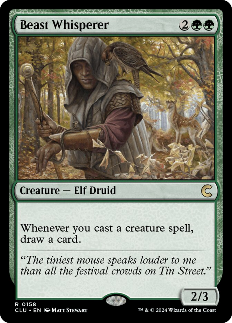 Beast Whisperer [Ravnica: Clue Edition] - Destination Retro