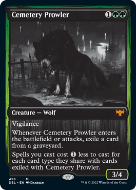 Cemetery Prowler [Innistrad: Double Feature] - Destination Retro