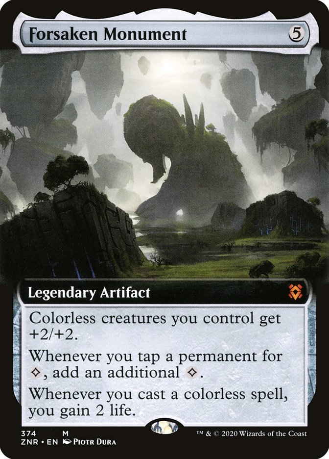 Forsaken Monument (Extended Art) [Zendikar Rising] - Destination Retro