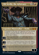Ob Nixilis, the Adversary (Showcase Art Deco Foil Etched) [Streets of New Capenna] - Destination Retro