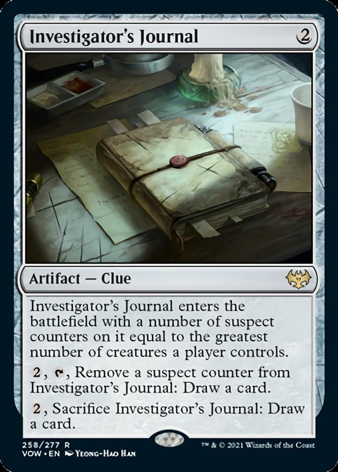 Investigator's Journal [Innistrad: Crimson Vow] - Destination Retro