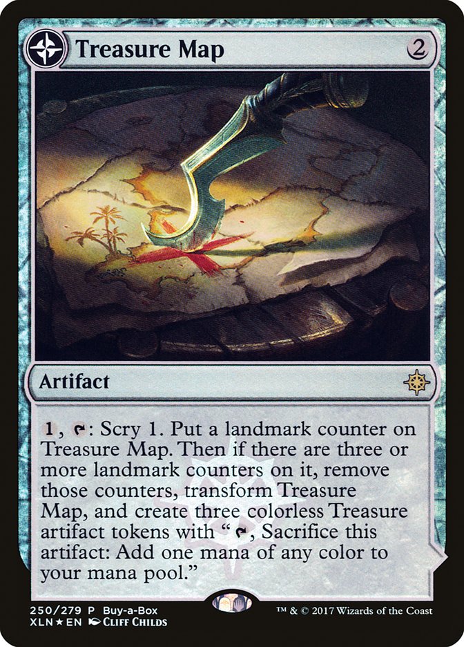 Treasure Map // Treasure Cove (Buy-A-Box) [Ixalan Treasure Chest] - Destination Retro