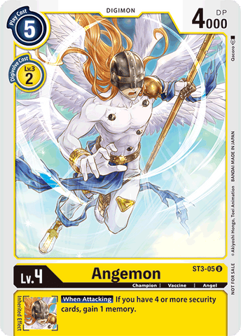 Angemon [ST3-05] (Tamer Party) [Starter Deck: Heaven's Yellow Promos] - Destination Retro