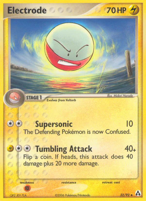 Electrode (32/92) [EX: Legend Maker] - Destination Retro