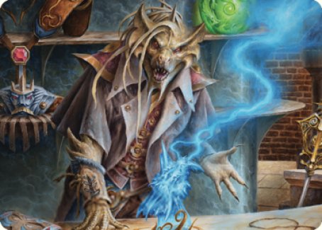 Renari, Merchant of Marvels Art Card [Commander Legends: Battle for Baldur's Gate Art Series] - Destination Retro