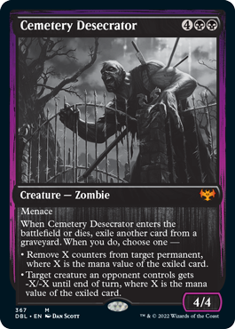 Cemetery Desecrator [Innistrad: Double Feature] - Destination Retro