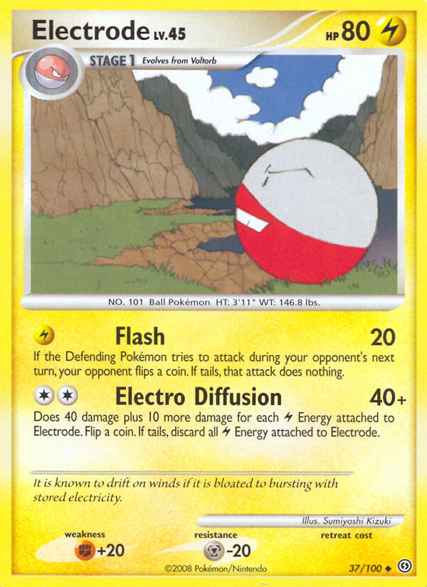 Electrode (37/100) [Diamond & Pearl: Stormfront] - Destination Retro