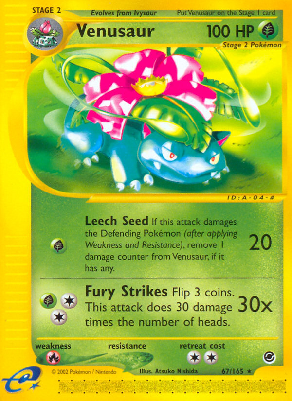Venusaur (67/165) [Expedition: Base Set] - Destination Retro