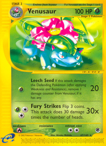 Venusaur (67/165) [Expedition: Base Set] - Destination Retro