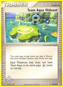 Team Aqua Hideout (78/95) [EX: Team Magma vs Team Aqua] - Destination Retro