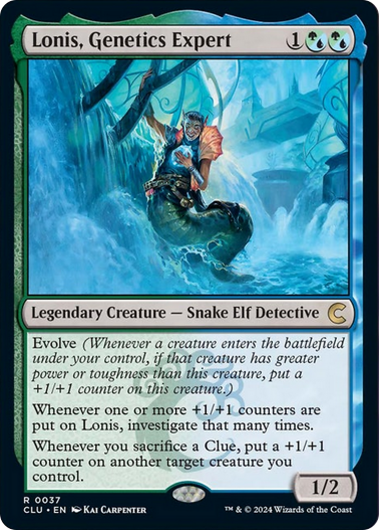 Lonis, Genetics Expert [Ravnica: Clue Edition] - Destination Retro