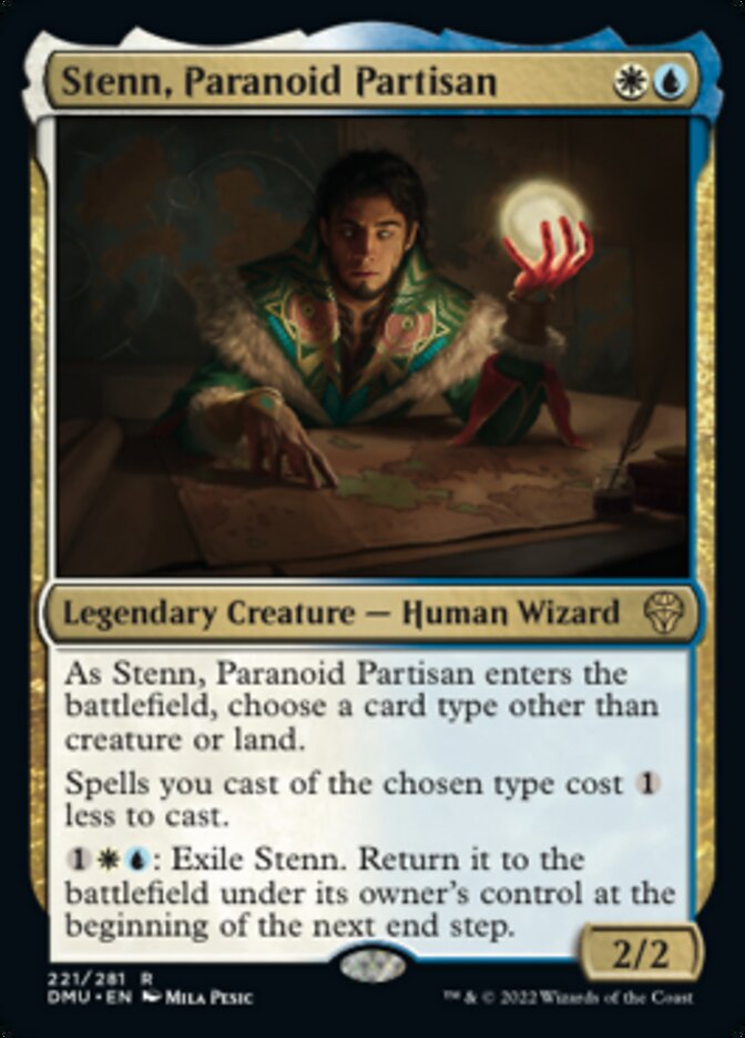 Stenn, Paranoid Partisan [Dominaria United] - Destination Retro