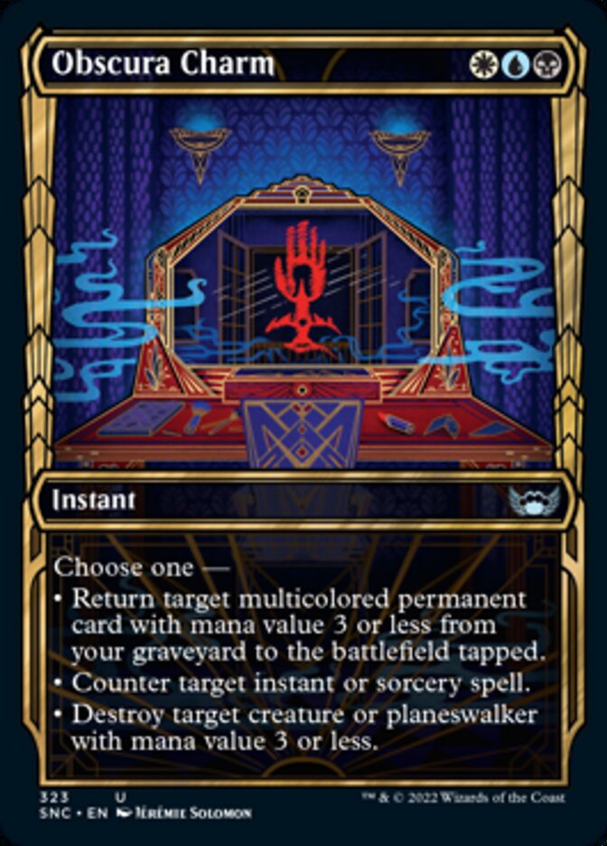 Obscura Charm (Showcase Golden Age) [Streets of New Capenna] - Destination Retro