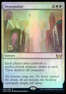 Depopulate [Streets of New Capenna Prerelease Promos] - Destination Retro