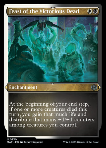 Feast of the Victorious Dead (Foil Etched) [March of the Machine: The Aftermath] - Destination Retro