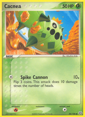 Cacnea (44/106) [EX: Emerald] - Destination Retro