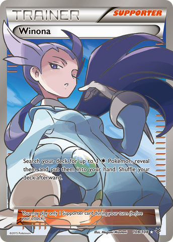 Winona (108/108) [XY: Roaring Skies] - Destination Retro