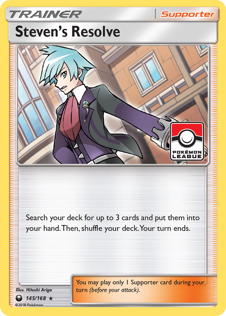 Steven's Resolve (145/168) [Sun & Moon: Celestial Storm] - Destination Retro