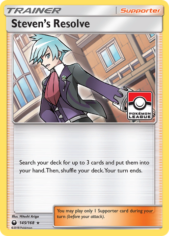 Steven's Resolve (145/168) [Sun & Moon: Celestial Storm] - Destination Retro