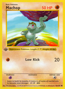 Machop (52/102) [Base Set 1st Edition] - Destination Retro