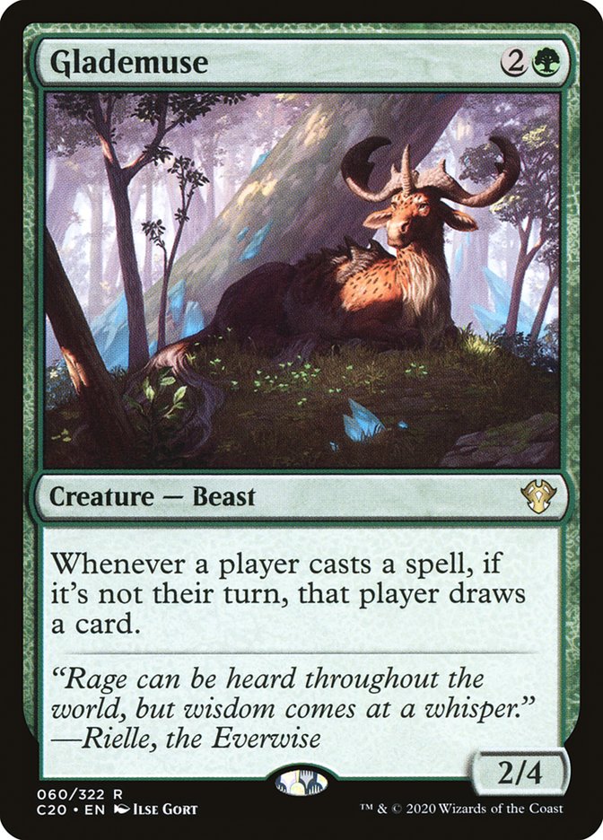 Glademuse [Commander 2020] - Destination Retro
