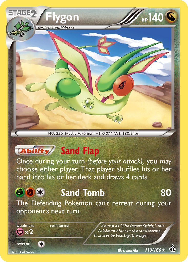 Flygon (110/160) (Cosmos Holo) (Blister Exclusive) [XY: Primal Clash] - Destination Retro