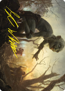Smeagol, Helpful Guide Art Card (Gold-Stamped Signature) [The Lord of the Rings: Tales of Middle-earth Art Series] - Destination Retro