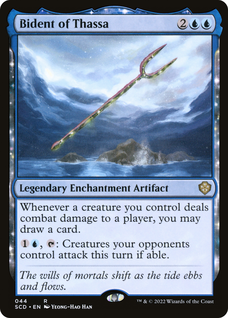 Bident of Thassa [Starter Commander Decks] - Destination Retro