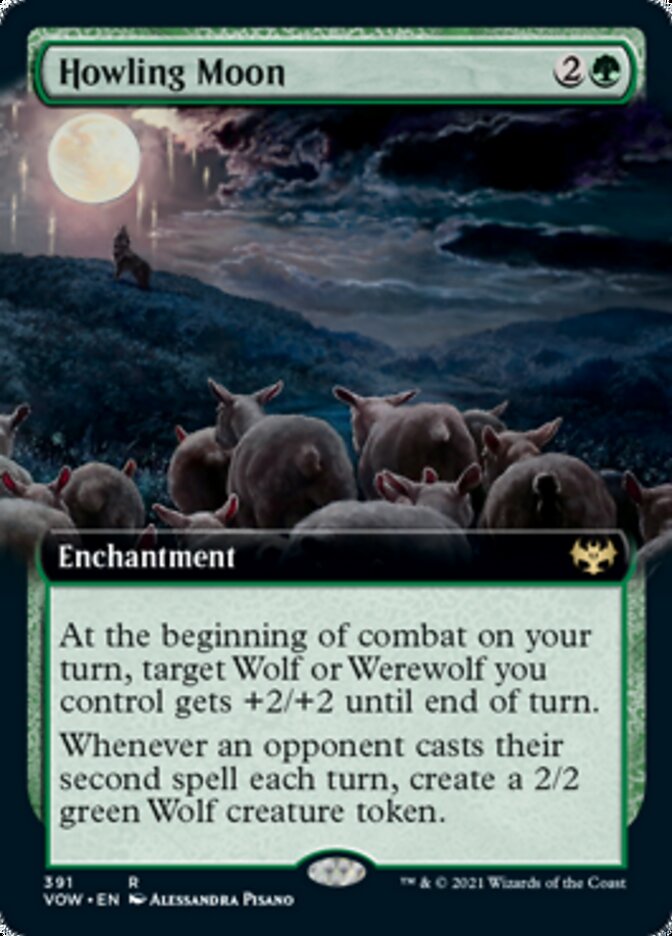 Howling Moon (Extended) [Innistrad: Crimson Vow] - Destination Retro