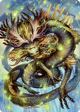 Kura, the Boundless Sky Art Card [Kamigawa: Neon Dynasty Art Series] - Destination Retro