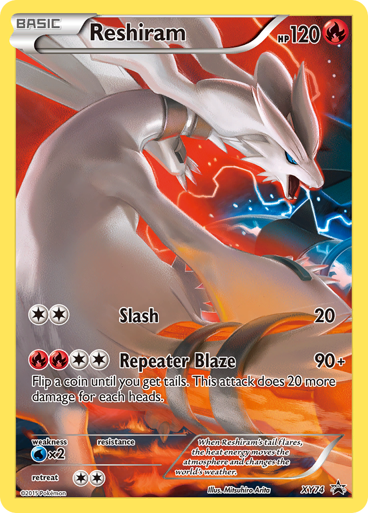 Reshiram (XY74) [XY: Black Star Promos] - Destination Retro