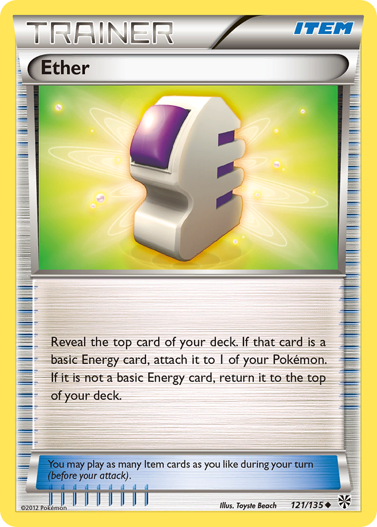 Ether (121/135) [Black & White: Plasma Storm] - Destination Retro