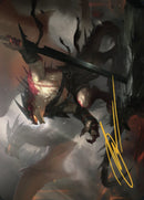 Rivaz of the Claw Art Card (Gold-Stamped Signature) [Dominaria United Art Series] - Destination Retro