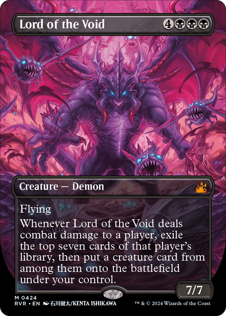 Lord of the Void (Anime Borderless) [Ravnica Remastered] - Destination Retro