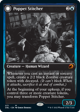 Poppet Stitcher // Poppet Factory [Innistrad: Double Feature] - Destination Retro