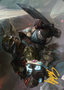 Retrieval Agent Art Card (Gold-Stamped Signature) [The Brothers' War Art Series] - Destination Retro