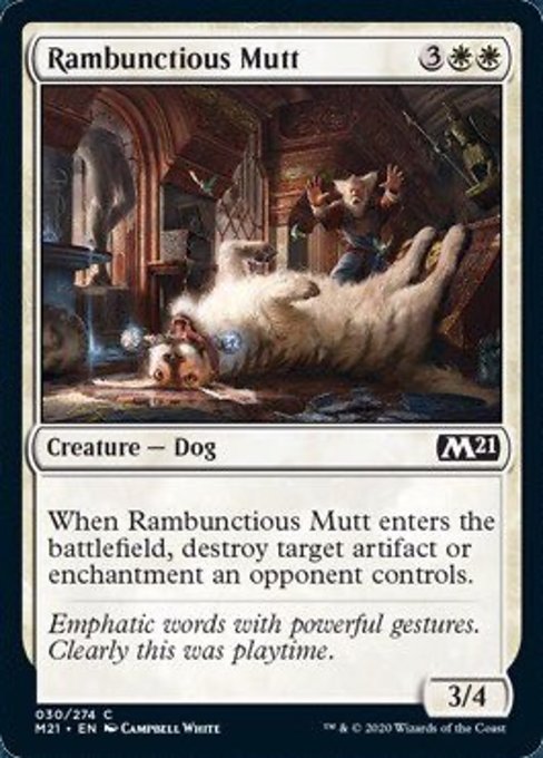 Rambunctious Mutt [Core Set 2021] - Destination Retro