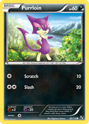 Purrloin (66/114) [Black & White: Base Set] - Destination Retro