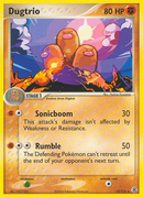 Dugtrio (22/112) [EX: FireRed & LeafGreen] - Destination Retro