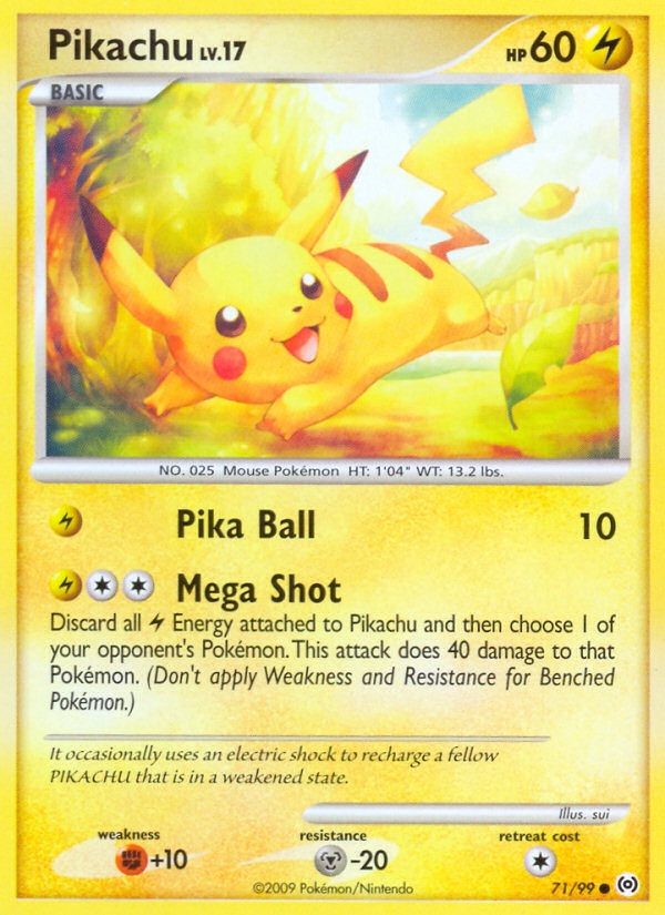 Pikachu (71/99) [Arceus] - Destination Retro