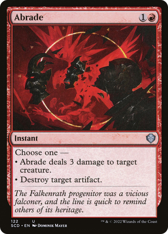 Abrade [Starter Commander Decks] - Destination Retro
