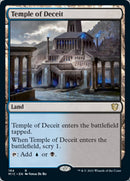 Temple of Deceit [Innistrad: Midnight Hunt Commander] - Destination Retro