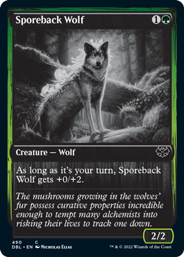 Sporeback Wolf [Innistrad: Double Feature] - Destination Retro