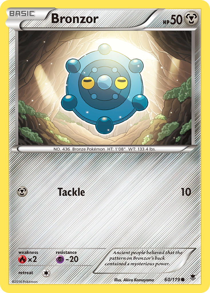Bronzor (60/119) [XY: Phantom Forces] - Destination Retro