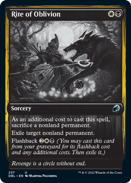 Rite of Oblivion [Innistrad: Double Feature] - Destination Retro